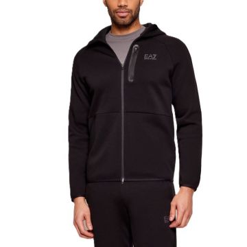 Bluza cu fermoar EA7 NATURAL VENTUS7 M HOODIE FZ