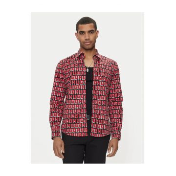 Camasa barbati  rosie - 100% bumbac -