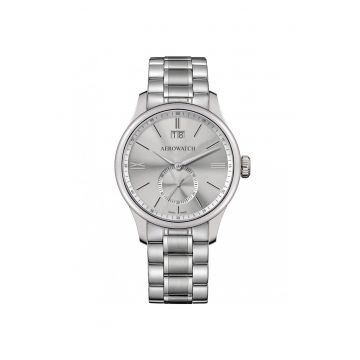 Ceas barbatesc  41985 AA01 M Quartz Argintiu - Cifre romane