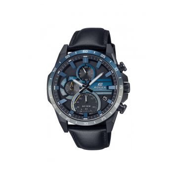 Ceas barbatesc  Edifice - cronograf cu energie solara - analogic 1191443348 - Negru