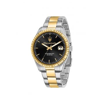 Ceas barbatesc  R8853100042 Competizione - Ton Argintiu cu Cadran Negru - 43mm - Rezistent la Apa 10 ATM