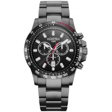 Ceasuri barbatesti  metalic - 45mm - 10 ATM - negru