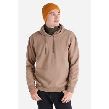 Hanorac cu logo - Maro deschis
