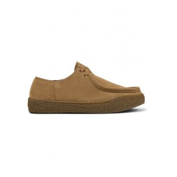 Mocasini de piele intoarsa cu brant cu amortizare Peu Terreno - Maro