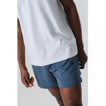 Pantaloni scurti cu tehnologie Dri-FIT - pentru fitness - Albastru inchis