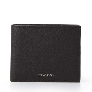 Portmoneu bărbați Calvin Klein negru din piele cu RFID 3101BPU1138N