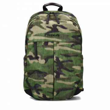 Rucsac Premiata Wonder verde din material textil 1691RUCS2147KA