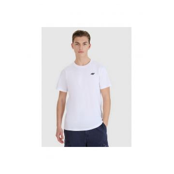 Set 2 tricouri sport barbati  bumbac - alb/negru