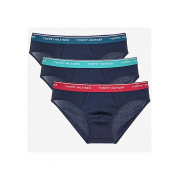 Set de chiloti cu banda logo - 3 perechi -