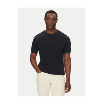 Tricou barbati  model QA5124 - culoare albastru inchis -