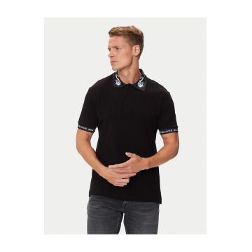 Tricou barbati  negru - bumbac