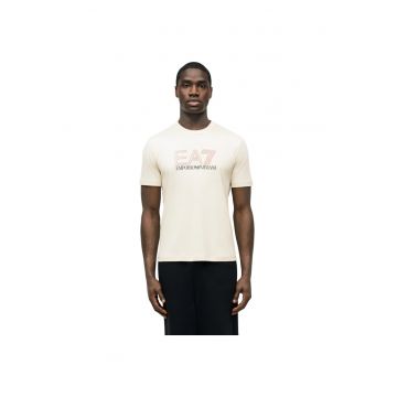 Tricou  EA7 Train Visibility M SS ST 58152 - Bej