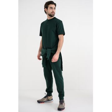Tricou relaxed fit de bumbac Dapolino - Verde englez