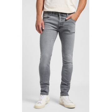 Blugi barbatesti  Luke - slim tapered - gri inchis - denim elastic