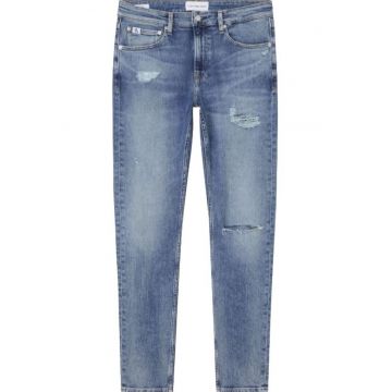 Blugi barbati -  Bumbac - Albastru - Albastru