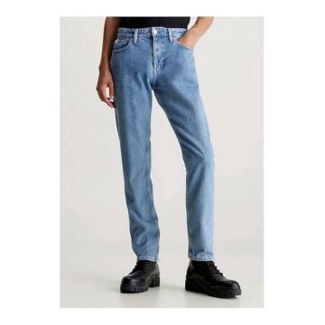 Blugi regular cu aspect prespalat