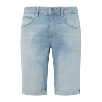 Blugi scurti din denim cu buzunare