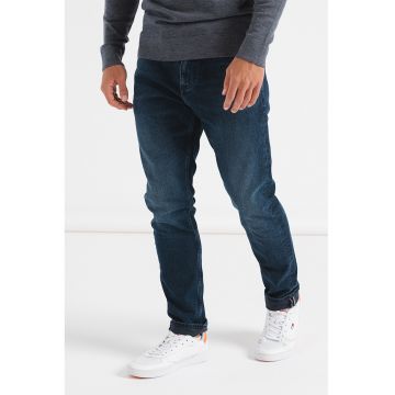 Blugi slim fit Scanton - Bleumarin
