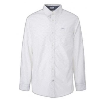 Camasa barbati -  Bumbac - Alb - Alb