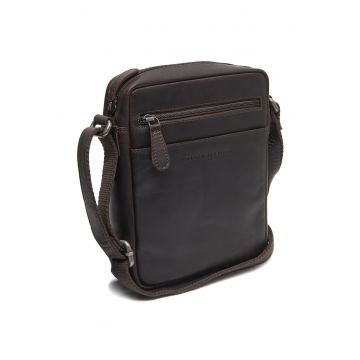 Geanta umar barbati piele naturala - 2.2 litri - Laveno - - Maro inchis