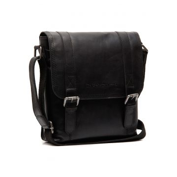 Geanta umar barbati piele naturala - 3.8 litri - Adelanto - - Negru
