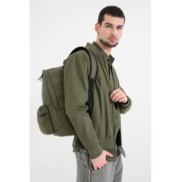 Jacheta bomber cu buzunare cu fermoar - Kaki inchis