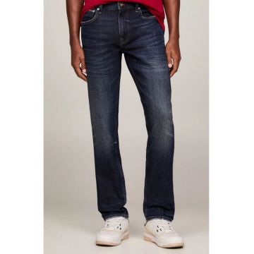 Pantaloni barbati -  Bumbac/Lyocell/Elastan - Albastru inchis - Bleumarin