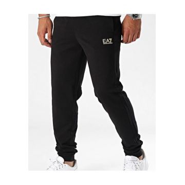 Pantaloni barbati Emporio Armani  Bumbac - Negru - Negru