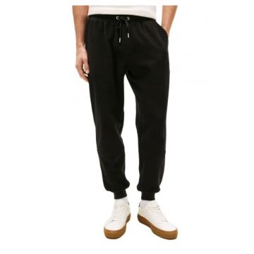 Pantaloni barbati  REVERSED TERRY SWEATPANT - Bumbac - Negru - Negru