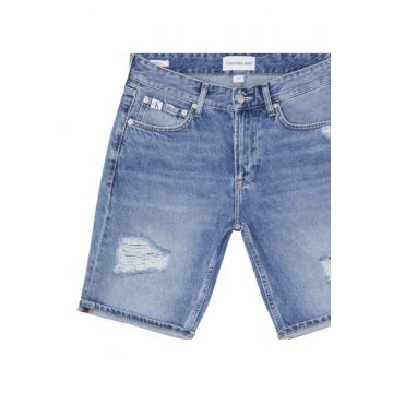Pantaloni Scurti Din Denim Regular Fit -