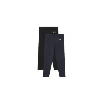 Pantaloni sport barbati -  KK006 NBK/NNY-NS - bumbac/elastan - bleumarin/negru