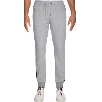Pantaloni sport conici cu snur de ajustare -