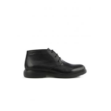 Pantofi casual de piele - Negru