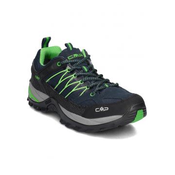 Pantofi sport barbati -  textil - negru/verde - Negru