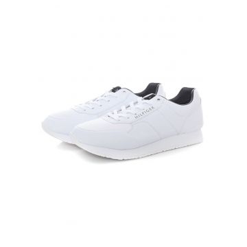 Pantofi sport din piele ecologica Corporate Leather Runner -