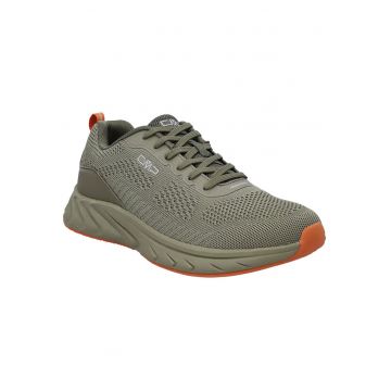 Pantofi sport  fitness - verde - plasa respirabila - brant spuma cu memorie -