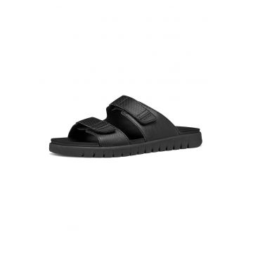 Papuci cu velcro - Negru