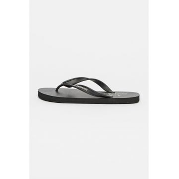 Papuci flip-flop de cauciuc - Negru