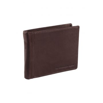Portofel barbati piele naturala - Alvina - - Maro