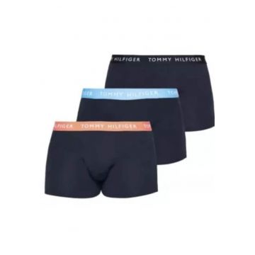 Set 3 perechi boxeri -  Bumbac - Multicolor - Negru