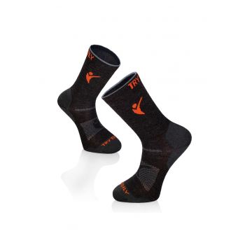 Sosete pentru turism montan - LIGHT HIKING SOCKS Antracit