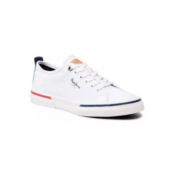 Tenisi din panza cu accente de culoare