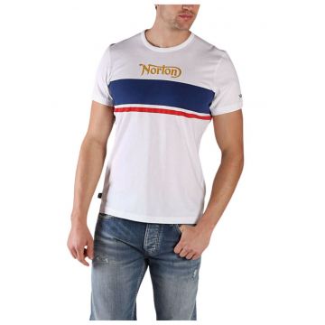 Tricou din bumbac cu imprimeu logo -