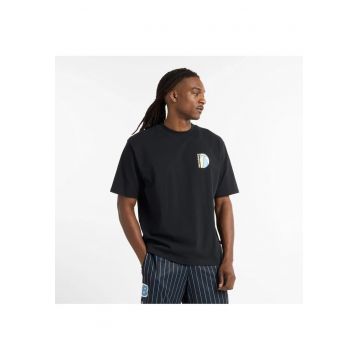 Tricou din bumbac Hoops Mosaic Court Graphic -