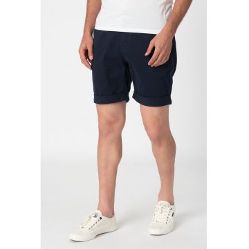 Bermude chino cu buzunare oblice Essential - Bleumarin