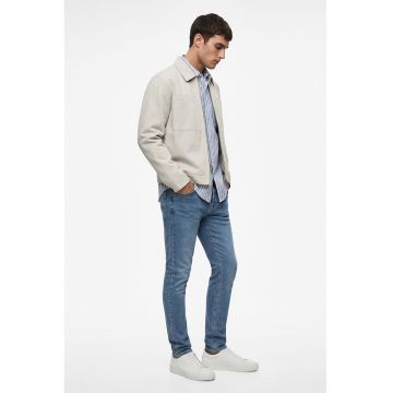 Blugi skinny Michael - Albastru pastel