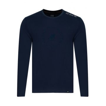 Bluza barbati -  bumbac - croiala simpla - Bleumarin