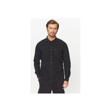 Camasa barbati -  303283865 - Bumbac - Negru - Negru