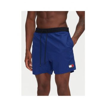 Costum de baie barbati  albastru inchis -