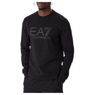 Hanorac barbati  TRAIN CORE ID M BIG LOGO T-TOP CN COFT CC - Bumbac - Negru - Negru